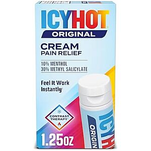 [SnS, AC] $2.69 | 1.25-Oz Icy Hot Original Pain Relief Cream at Amazon