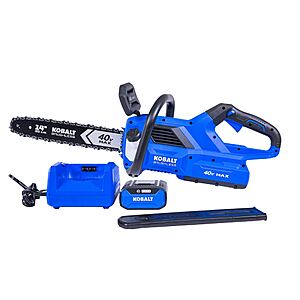 Kobalt Gen4 40-volt 14-in Battery 4.0 Ah Chainsaw Battery Included Charger Included $149