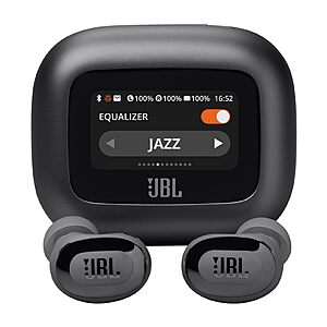 JBL Live Buds 3 - True Wireless Noise-Cancelling Bud-Type Earbuds(Black/Purple/Blue) $129.95 + Free S&H at Amazon