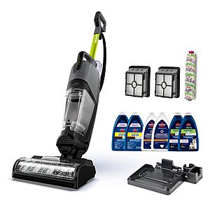 Bissell CrossWave HydroSteam Deluxe Steam Mop, 3-in-1 Wet Dry Vacuum Mop with Steam Function, Hard Floor Cleaner Machine with Sanitize Formula, Green, for $210