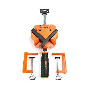 Pony 1-1/8-in 150-lb Angle Clamp one_size in Orange $24.98 + Free Pickup at Lowe's