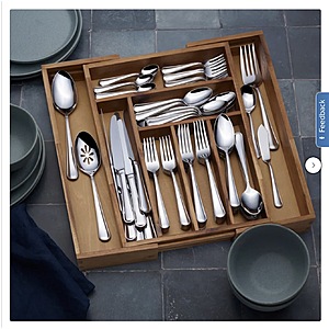 Mikasa Virtuoso 114-piece Flatware and Caddy Set $139.99 Free Shipping Costco.com