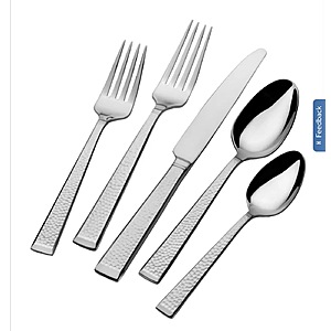 Mikasa Kyler 18/10 Stainless Steel 20-piece Flatware Set $39.99 Free Shipping Costco.com