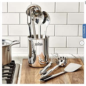 All-Clad 8-piece Kitchen Utensil Set $89.99 Free Shipping Costco.com