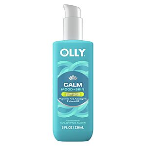 [S&S] OLLY Calm Body Lotion-Serum (8oz, hyaluronic acid, adaptogens & vitamin B3) $4.67 + Free S&H w/ Prime or $35+