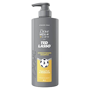 Dove Men+Care Ted Lasso Believe in Fresh Strengthening Shampoo - 18 fl oz Free AC