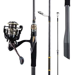 $41.39: Ozark Trail GS-X Limited 6'6" Medium Heavy Spinning Combo (2-piece Rod, size 4000 reel) at Walmart