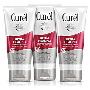 [SnS, AC] $7.13 | 3-Pack 6-Oz Curel Ultra Healing Intensive Fragrance-Free Lotion at Amazon