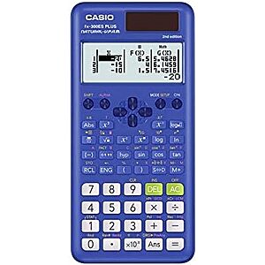 $9.79 | Casio fx-300ES Plus 2nd Edition – Standard Scientific Calculator at Amazon