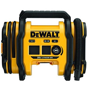 DEWALT Corded / Cordless Air Inflator (Tool Only), 20V MAX, DCC020IB - Bomgaars $99.99
