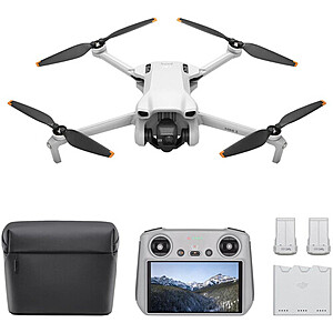 DJI Mini 3 Drone w/ DJI RC Remote (Fly More Combo) $449 + Free Shipping