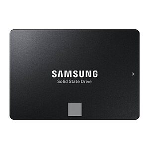 Samsung SSD 870 EVO SATA III 2.5” 8TB, Read/Write Speeds Up to 560/530 MB/s, Up to 4,800 Terabytes Written (MZ-77E8T0B/AM) $2644.94