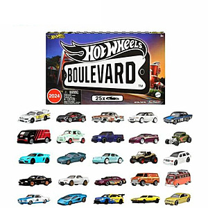 Hot Wheels HRW96 2024 Boulevard Premium 25x Car Box Set $61 + Free Shipping