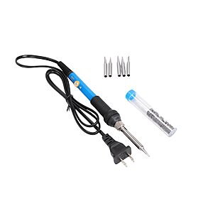 5SLTY 60W Temperature Regulating Electric Soldering Iron Set Automotive Accessories~$2.39 @ Amazon