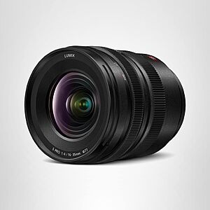 Panasonic Lumix S Pro 16-35mm F4 Wide Zoom Lens, Full-Frame L Mount, Dust/Splash/Freeze-Resistant for Lumix S Series Mirrorless Cameras - S-R1635 (USA) $1147.99