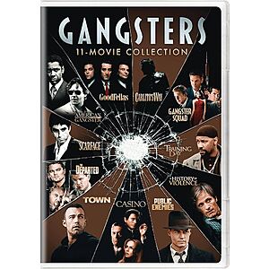 Gangsters Movie Collection (DVD) 11 disc set $13 + FS