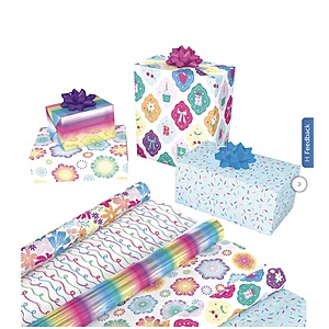Kirkland Signature Double Sided Everyday Gift Wrap, 6-rolls, 540 sq. ft. Total $24.99 free shipping Costco.com