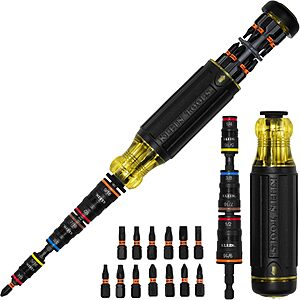 Klein Tools 20-in-1 Impact Driver Set w/ SAE Sockets & Screwdriver Bits $26.98 + Free Shipping w/ Prime or on $35+