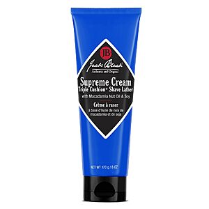 $14.40: Jack Black Supreme Cream Triple Cushion (6 oz)