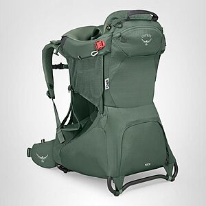 Osprey Poco Child Carrier Backpack w/ Adjustable Harness & UPF 50 Sunshade (Koseret Green) $276.95 + Free Shipping