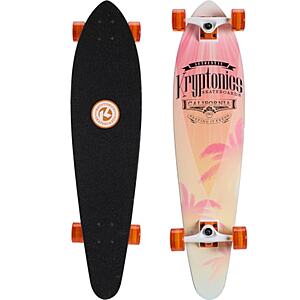 36" Kryptonics Longboard Complete Skateboard (Palm Tree) $15 + Free Shipping