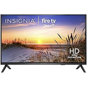 $69.99* | INSIGNIA 32" Class F20 Series LED HD Smart Fire TV, Voice Remote with Alexa, Free & Live TV at Amazon