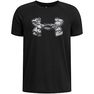 [AC] $8.98 | Under Armour Boys' Tech Big Logo Short Sleeve T Shirt at Amazon