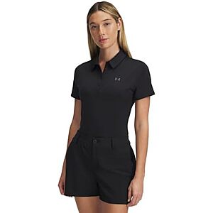 [AC] $28.48 | Under Armour Women's Short Sleeve Golf Polo at Amazon