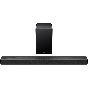 TCL - Q65H Q Class 5.1 Channel Soundbar with Dolby Atmos, Ray Danz Technology, and Wireless Subwoofer - Black $269.99:Bestbuy.com