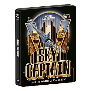 Sky Captain and the World of Tomorrow - Limited Edition Steelbook 4K Ultra HD + Blu-ray [4K UHD] $26.99 Amazon.com