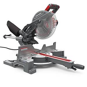 CRAFTSMAN 10-in 15-Amp Single Bevel Sliding Corded Miter Saw one_size | CMXEMAX69434501 $149