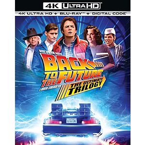 $31.99* | Back to the Future: The Ultimate Trilogy (4K Ultra HD + Blu-ray) at Amazon