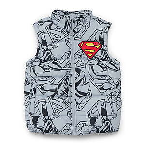 Superman Boys Graphic Puffer Vest, Sizes 4-12 $4.88