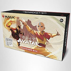 Magic: The Gathering: Avatar: The Last Airbender Beginner Trading Card Box $18.10 + Free Shipping w/ Prime or on orders over $35
