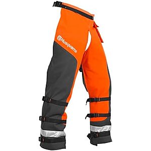 $79* | Husqvarna Adult 36" - 38" Technical Apron Wrap Chainsaw Chaps at Amazon