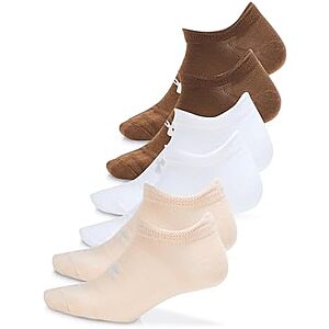 [AC] $8.48 | 6-Pairs Under Armour Unisex Adult Essential No Show Socks at Amazon