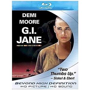 G.I. Jane Blu Ray $6.90 Amazon.com