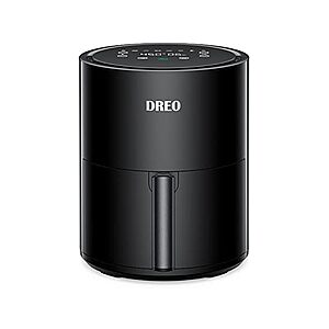 4-Quart DREO Digital Air Fryer w/ 9 Functions & Recipe Book $39.99 + Free Shipping w/ Prime