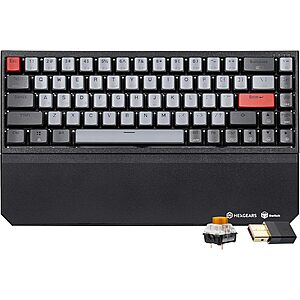 Hexgears X1 Pro 68-Key Wireless Mechanical Keyboard w/ Kailh Box Switches & Wrist Rest $22.99 + Free Shipping w/ Prime or on $35+