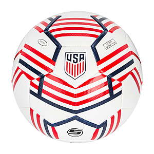 Franklin Sports Official US Soccer Federation (USSF) Soccer Ball - Size 5 - White $19.97