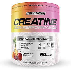 50-Servings Cellucor Micronized Creatine Monohydrate Powder (Fruit Punch) $9.88 w/ S&S + Free Shipping w/ Prime or on $35+