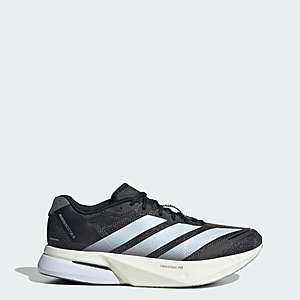 adidas men Adizero Boston 13 Shoes (Core Black / Cloud White / Grey Five) $64.2