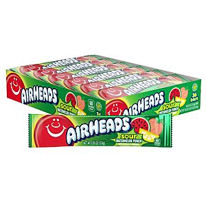 36-Count Airheads Sour Watermelon Punch Candy Bars $6.97 w/ S&S + Free Shipping w/ Prime or on $35+