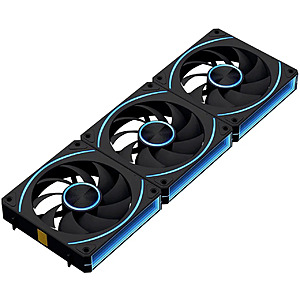 3-Pack iHTP UNI 120mm ARGB PWM EY120 Forward Case Fans (Black) $12.99 + Free Shipping