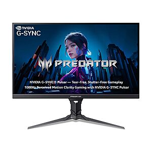 Acer Predator G-SYNC Pulsar monitor $408.31