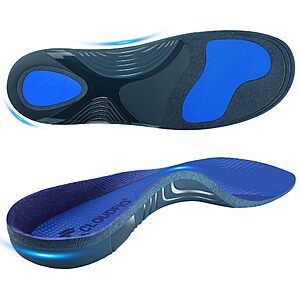 Cloudflo Plantar Fasciitis Insoles (various sizes/colors) $9 @ Amazon