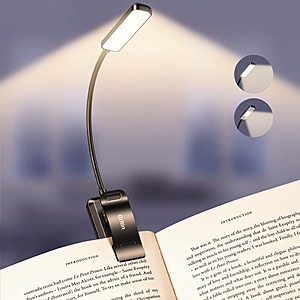Gritin 2026 Gen 2 Book Light with 30 LEDs and 5 Color Brightness Settings $8.99 + Free Shipping w/Prime or $35+
