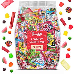 3-Lbs Yumkit Candy Variety Mix $7.49 w/ S&S + Free Shipping w/ Prime or on $35+