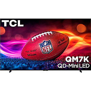 Open Boxes: TCL 98" Class QM7K Series 4K UHD HDR QD Mini LED Smart TV with Google TV (2025) $1634.99