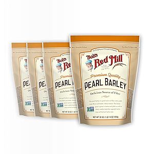 [SnS] $12.24 | 4-Pack 30-Oz Bob's Red Mill Pearl Barley at Amazon